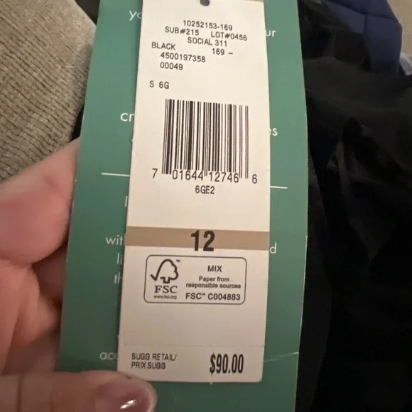 Nine & Co NWT Black Beaded Ruched Sheath Dress Size 12 Cap Sleeve - Picture 9 of 9